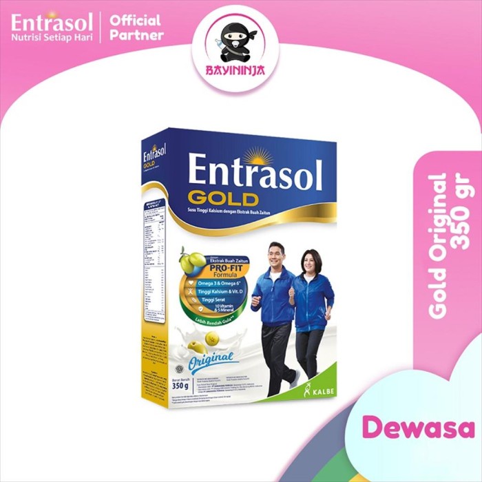 

Entrasol Gold Plain Tawar Box 370G / 370 G 058