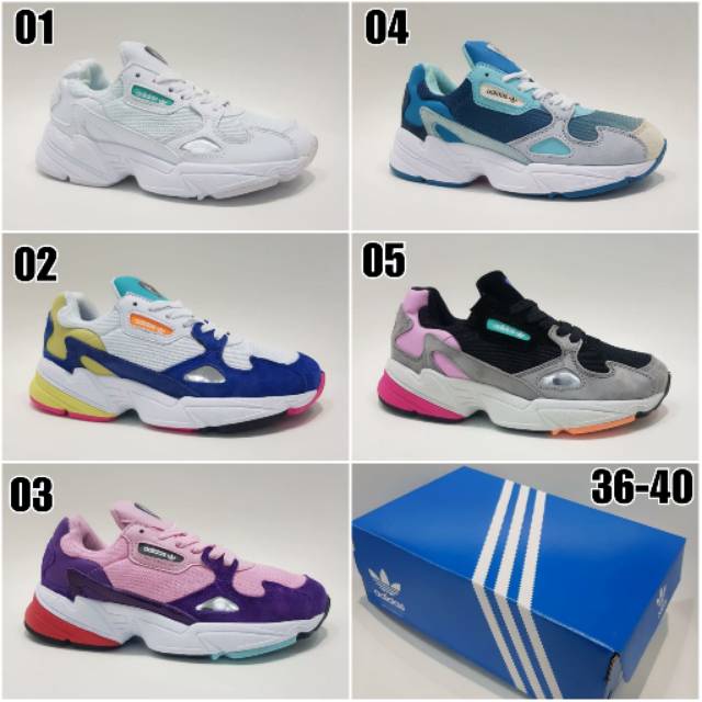 Sepatu Wanita Adidas Falcon Premium Vietnam Terbaru