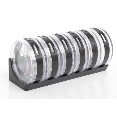 Tempat Bumbu Isi 6pc/ Cylindra Spice Rack