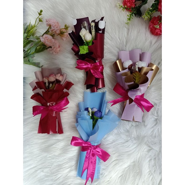 Buket Mini Angpau Lebaran Buket Uang Buket Bunga Floor