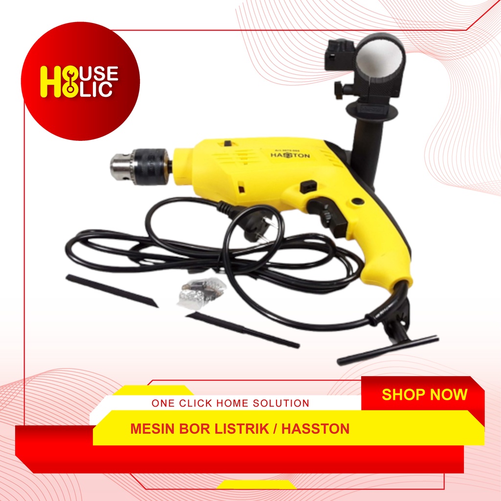 Bor Listrik / Mesin Bor Listrik 13mm Hasston Prohex (3075-005)