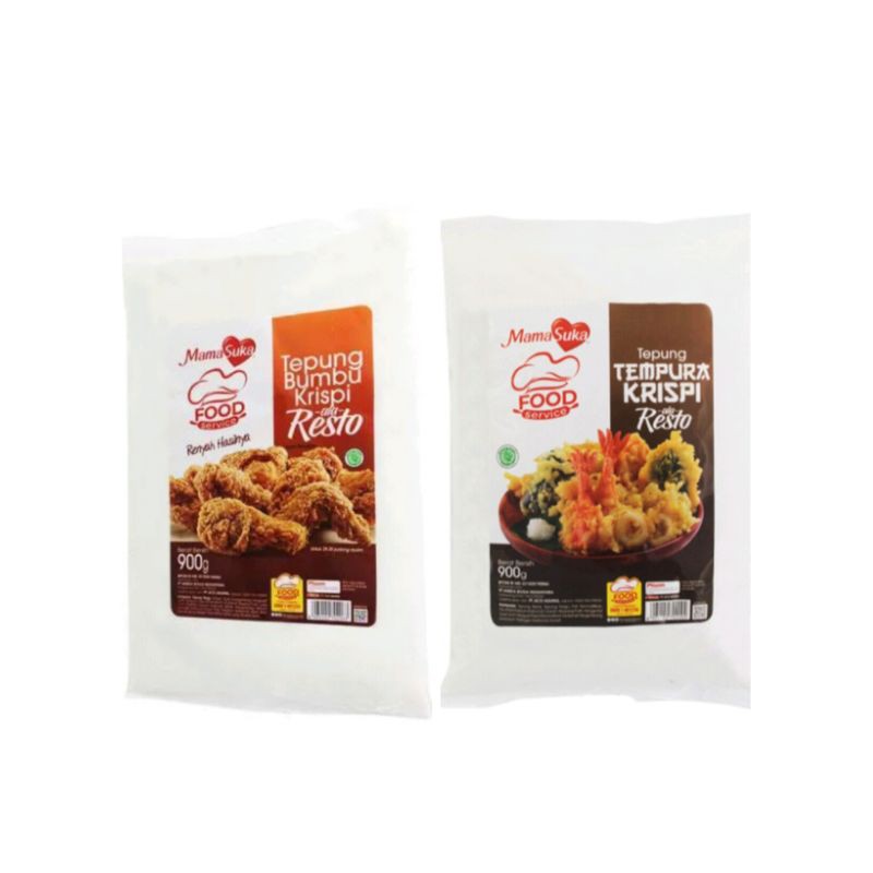 

MAMASUKA TEPUNG BUMBU KRISPI & TEPUNG TEMPURA KRISPI ALA RESTO/ Tepung Siap Pakai