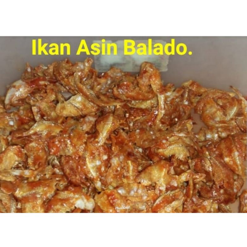 

Ikan Asin Balado.