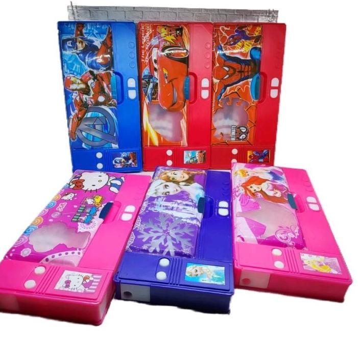 

Super Untung tempat/kotak/tepak pensil magnet mekanik besar XYZ-2019