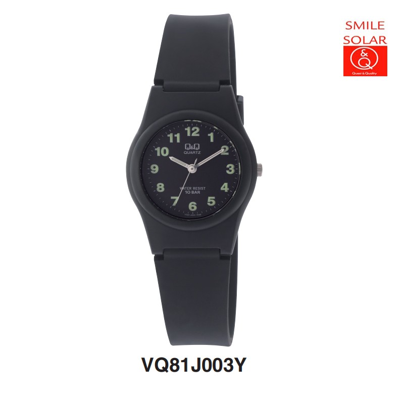 SALE Jam Tangan Wanita Classic Casual Rubber Analog Original Q&amp;Q QNQ QQ VQ81 VQ81J Series