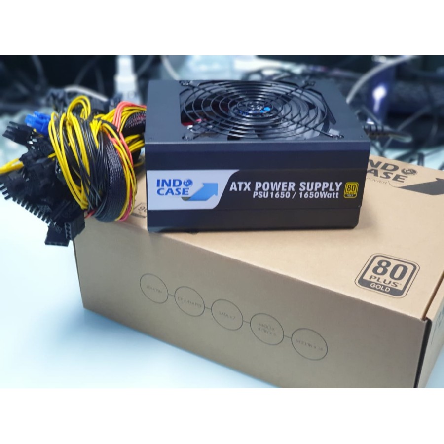 PSU 1650W MINING / POWER SUPPLY GAMING / PSU PROMINER 1650W 80+ GOLD