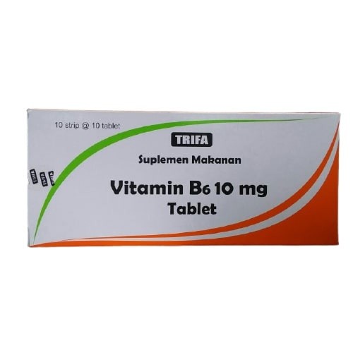 Vitamin B6 10 MG Trifa isi 100