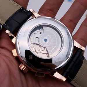 Jam Tangan Pria Automatic Patek Philippe P1459 Leather Strap by hargajam cowok matic fashion