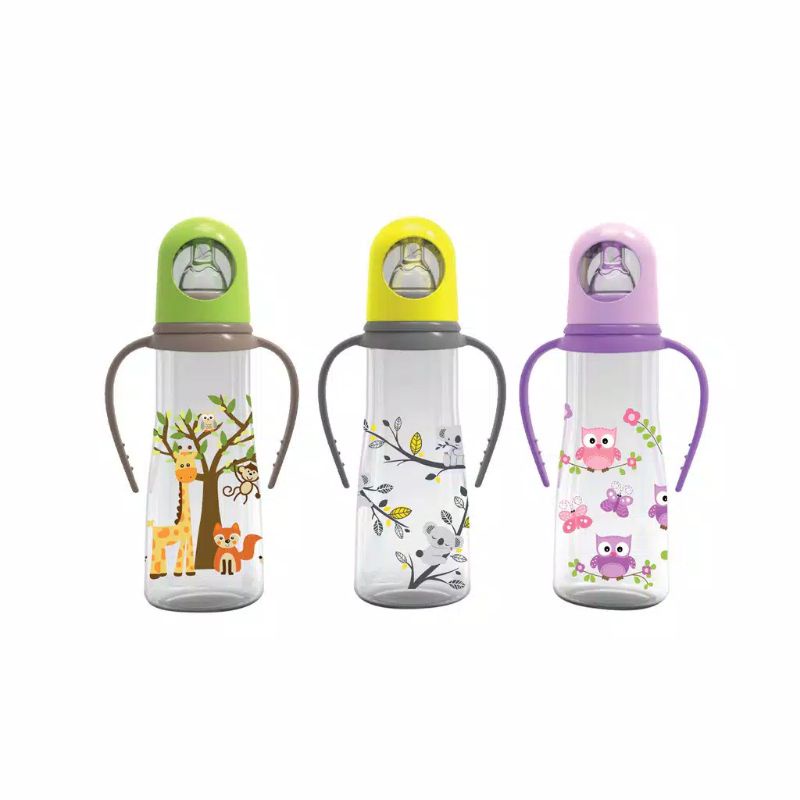 BABY SAFE Botol susu Karakter Regular Bottle Baby ORI 125ml 150ml 250ml AP001 AP002 JS001 JS002 JS003 JS004 JS005 JP005