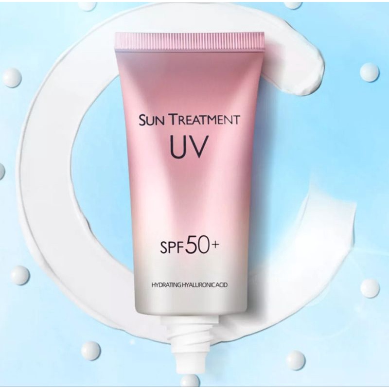 SUN TREATMENT UV SPF50 + TABIR SURYA MENYEGARKAN TIDAK LENGKET DAN LEMBUT-60ml