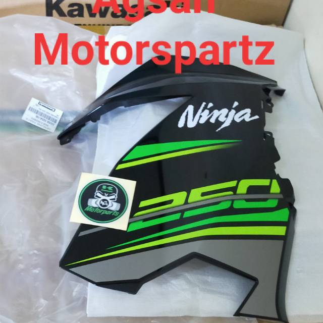 Fairing atas kanan ninja 250 fi new 2018 SE original Kawasaki