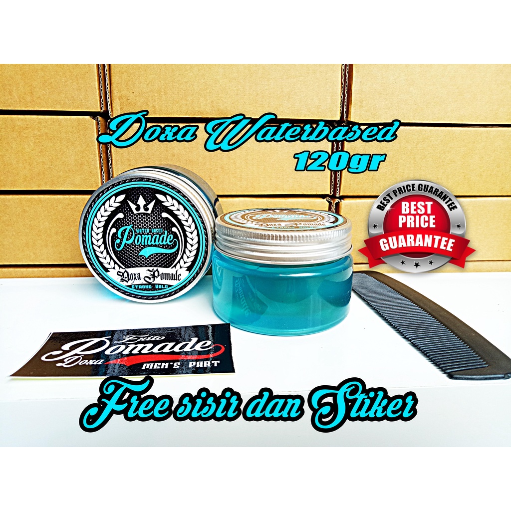 Pomade waterbased jar 120gr