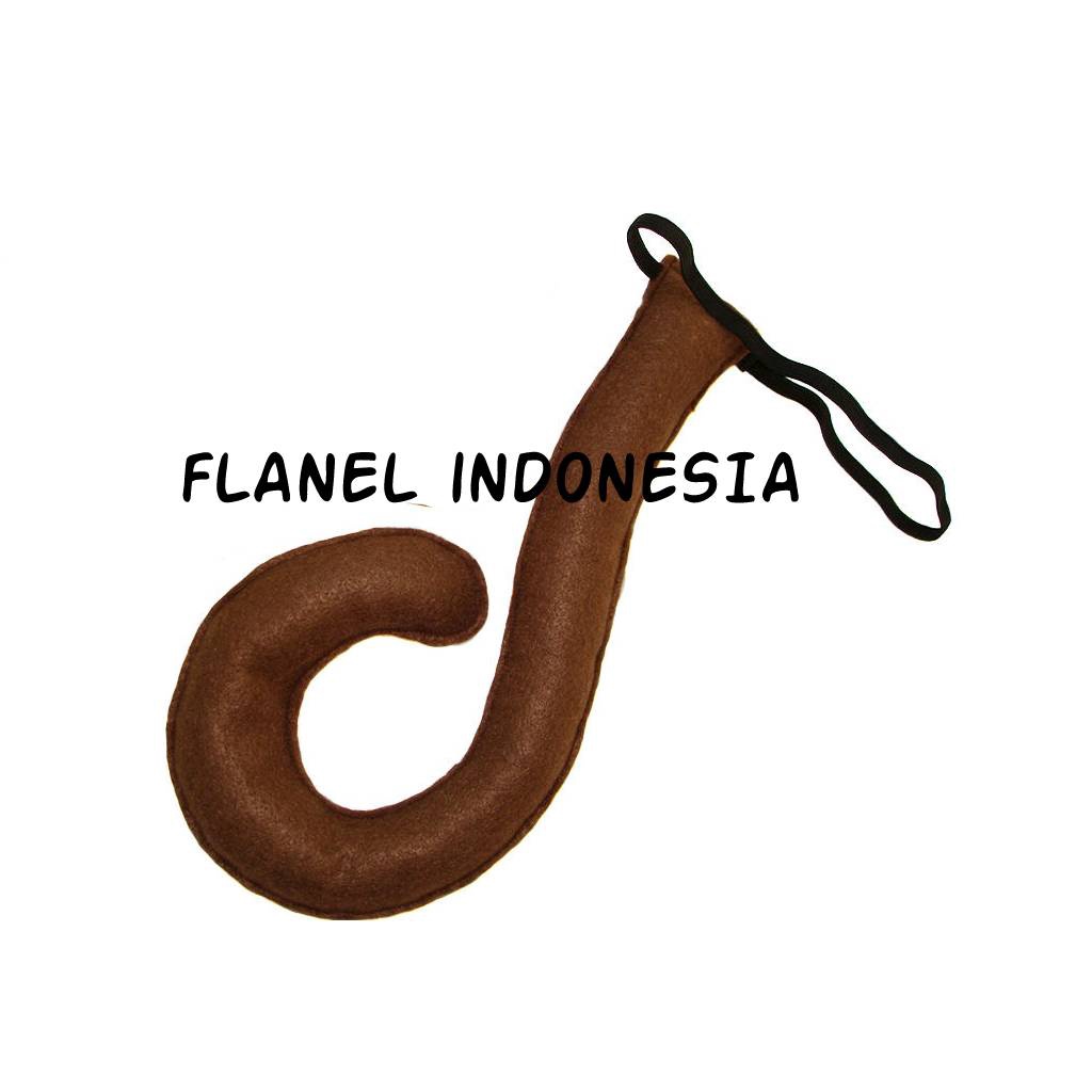 Premium Super Kostum Hewan Ekor Monyet Animal Monkey Drama Teater Anak