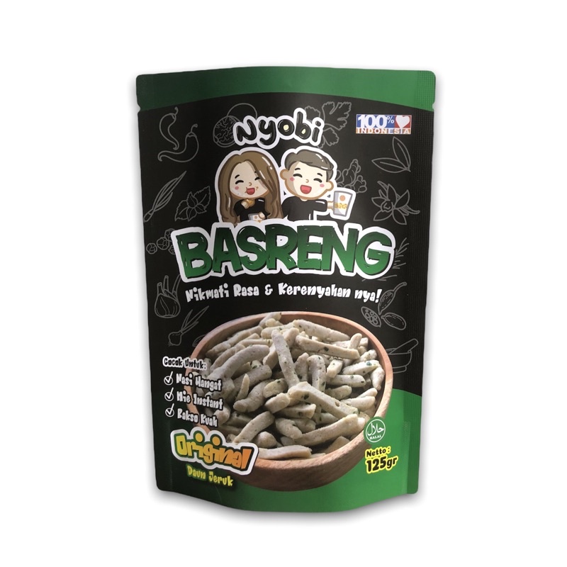 125G BASRENG DAUN JERUK-Original