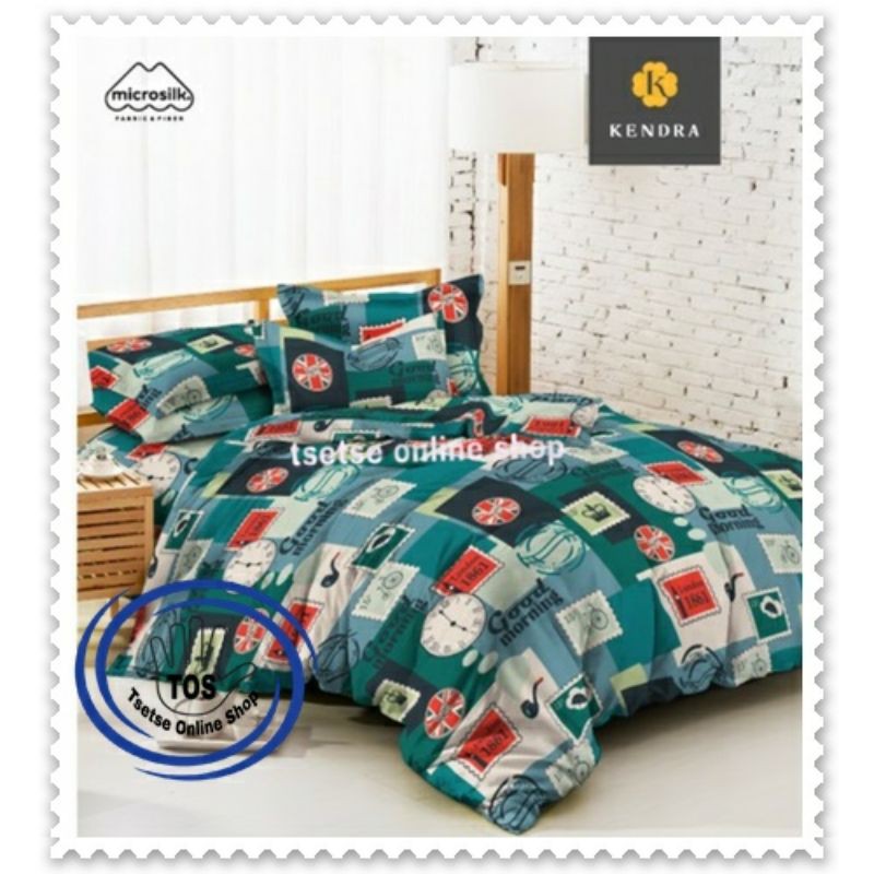 Best Seller Bedcover Set Kendra No 1 King 180x200  Motif Rumah Hello Kitty Nanas London Coffee Kopi Elsa Murah KEJ5bxcA706Xz