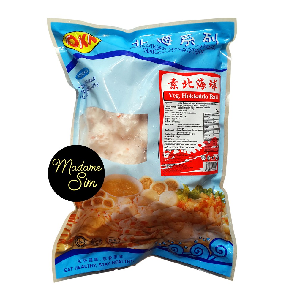 

VEG HOKKAIDO BALL - BASO VEGETARIAN (1 KG)