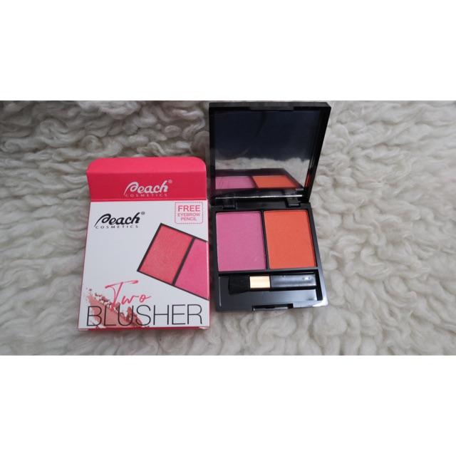 HALAL DAN BPOM // PEACH TWO BLUSHER BPOM // 2 blush on peach