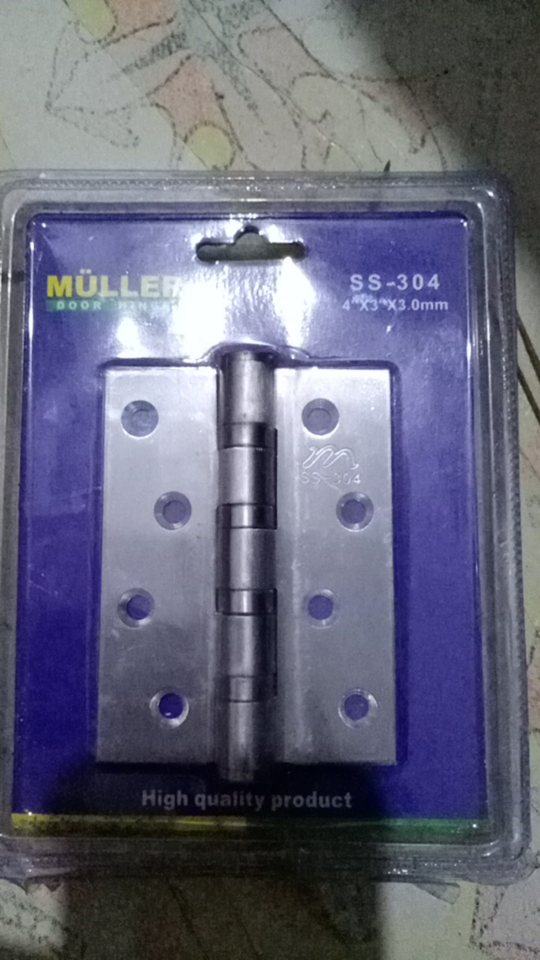 Engsel Muller Stainless Steel Ukuran  3 Inch 4 Inch 5 Inch / Engsel Muller