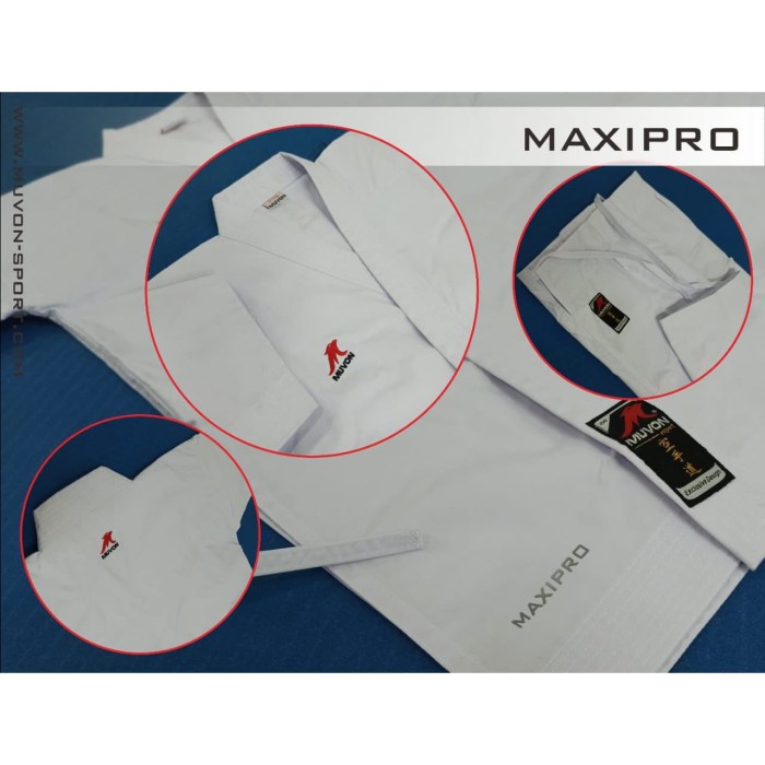 [MURAH] [BISA COD] Baju Karate KATA Muvon MAXIPRO Original