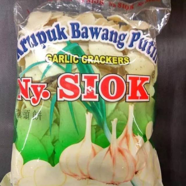 

Krupuk ( Kerupuk) Bawang Putih Ny Siok