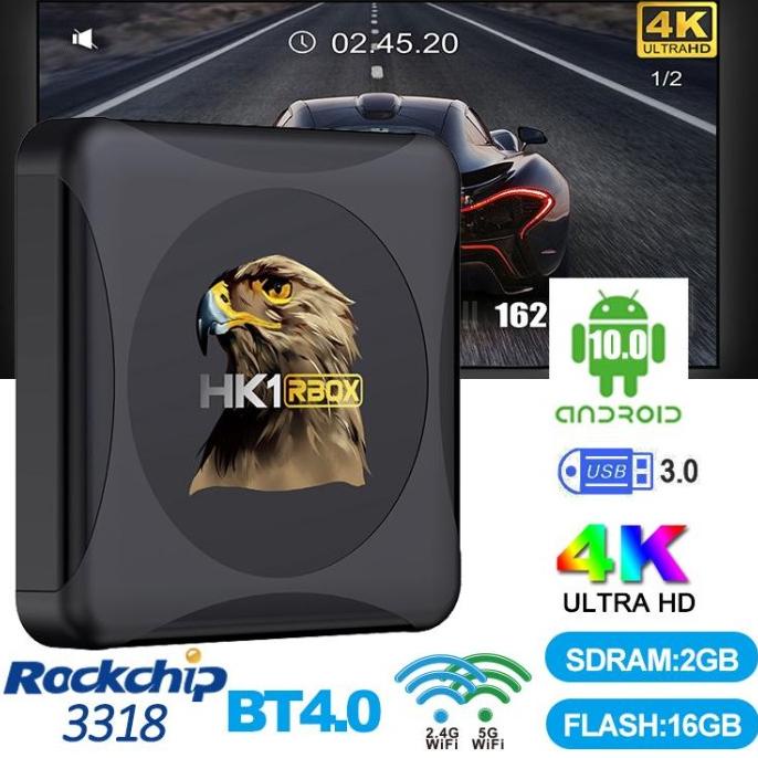 Android TV Box HK1 R1 RBOX Mini 2/16GB 5G WiFi Bluetooth 4.0 USB 3.0