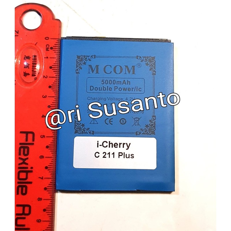 Battery Batre Baterai Double Power Mcom i-Cherry iCherry C211 Plus