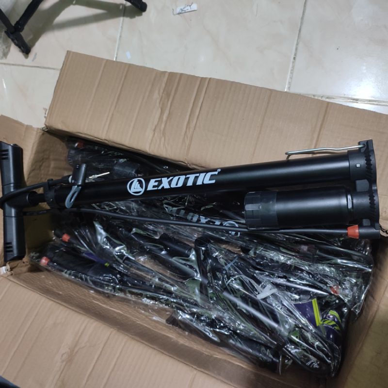 pompa sepeda exotic multifungsi - pompa sepeda - pompa motor - pompa bola - pompa fixie