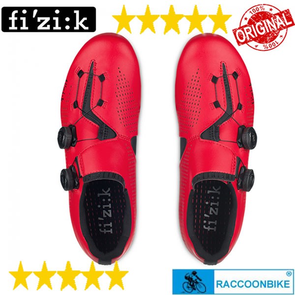 SEPATU SEPEDA ROAD FIZIK INFINITO R1 RED BLACK