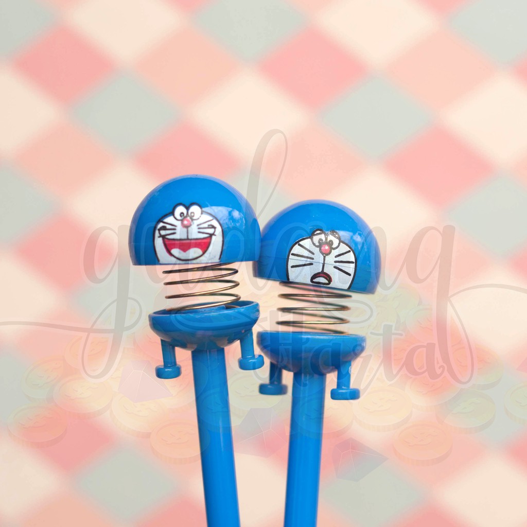 

Pulpen Gel Doraemon Bouncing Emoticon Pir Lucu Unik GC 307038