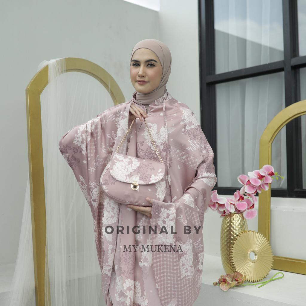 Mukena Dewasa Daily 2in1 Syahnaz Laser Cut Premium Adem dan Sejuk