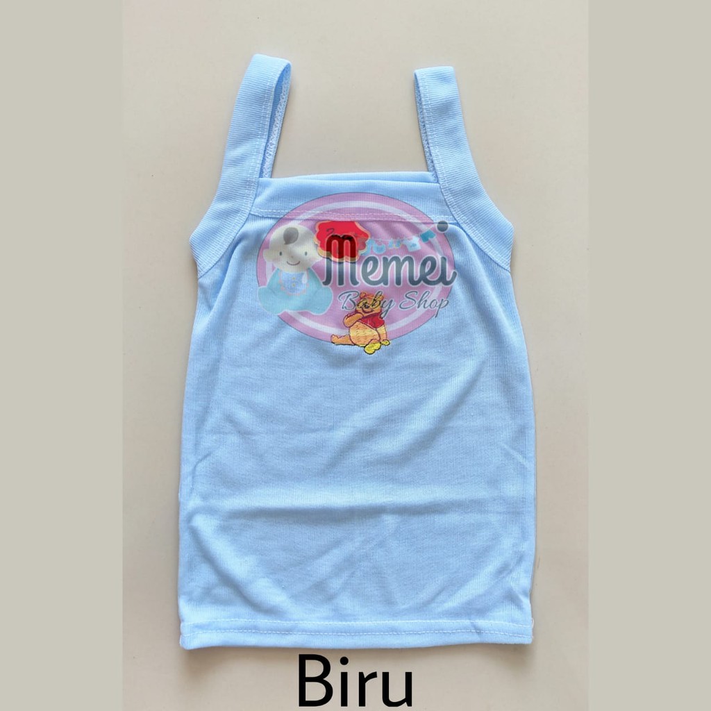 Singlet bayi BORDIR Kaos dalam bayi S / M / L / XL perlengkapan bayi lahir