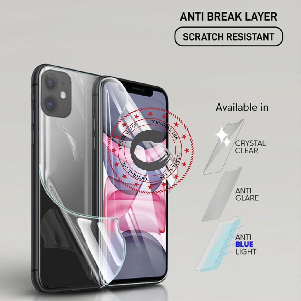 C168 ANTI GORES JELLY HYDROGEL LENOVO VIBE K6 K6NOTE K6POWER K6PLUS NOTE POWER PLUS + FULL SCREEN