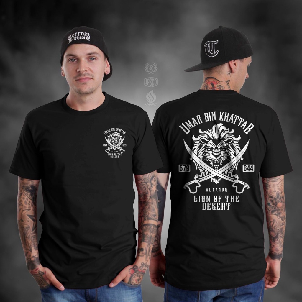 KAOS UMAR BIN KHATTAB KAOS DAKWAH BAJU SANTRI