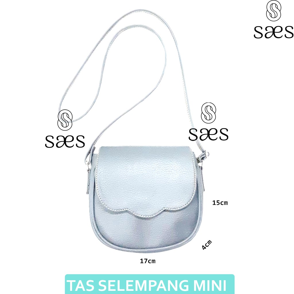 SAES - Melati dan Aster Tas Selempang Kulit Wanita kulit Slingbag Vintage Retro