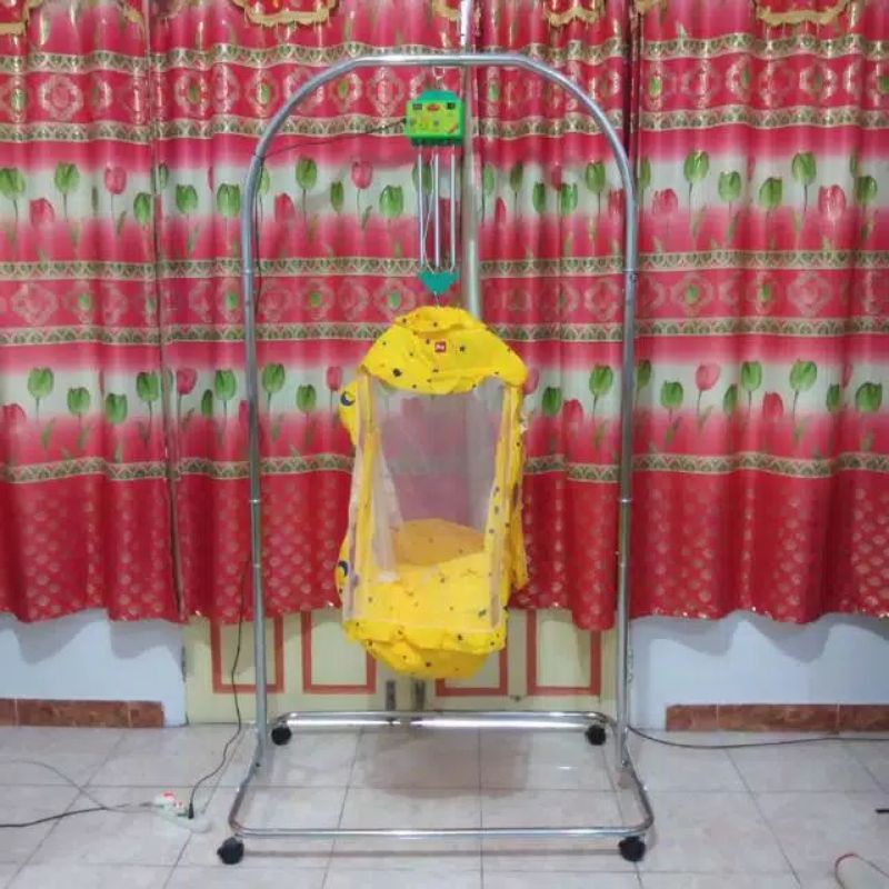 Paket Lengkap Ayunan Bayi Ayunan Listrik Ayunan Karakter