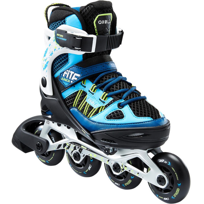 OXELO Fit 5 Jr Sepatu Roda Anak Inline Skates