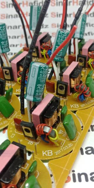 mesin lampu/pcb lampu sp 23w