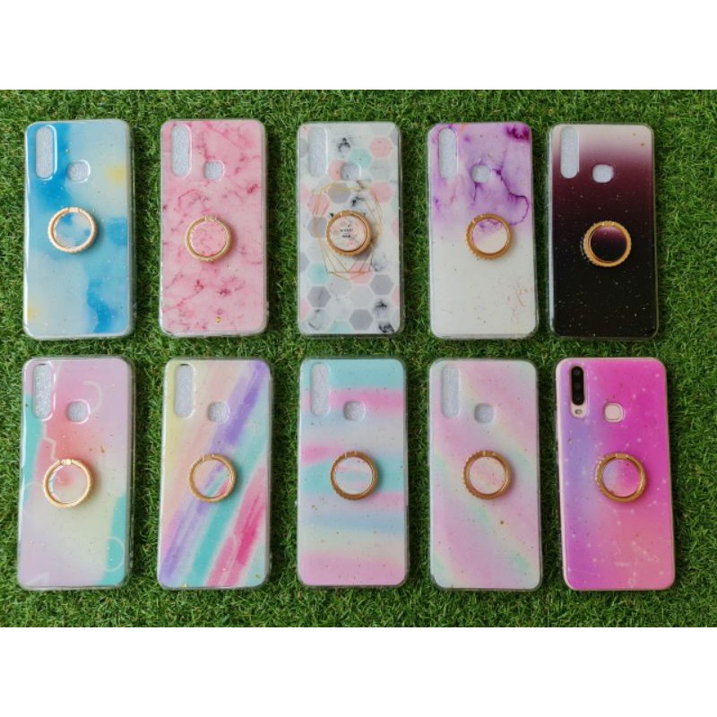 EP Softcase Epoxy Gliter iRing Redminote 10 Redminote 10pro Redminote 8pro Huawei Y6p