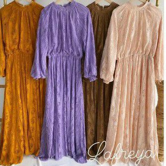 Gamis brukat by Lafreya Ld 100-110 Pb 138