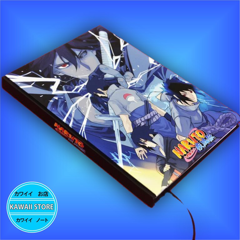 

Notebook / Pocket book Hard Cover Anime Naruto SASUKE uk A5 & A6 / Notes Book