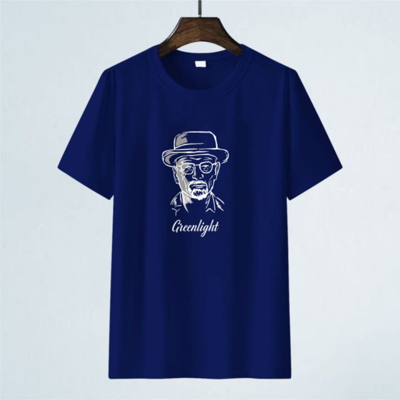 kaos distro pria/ wanita bahan katun size M L XL XXL