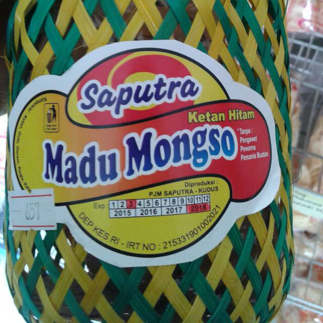 SAPUTRA MADU MONGSO KETAN HITAM CAMILAN CEMILAN KHAS MALANG