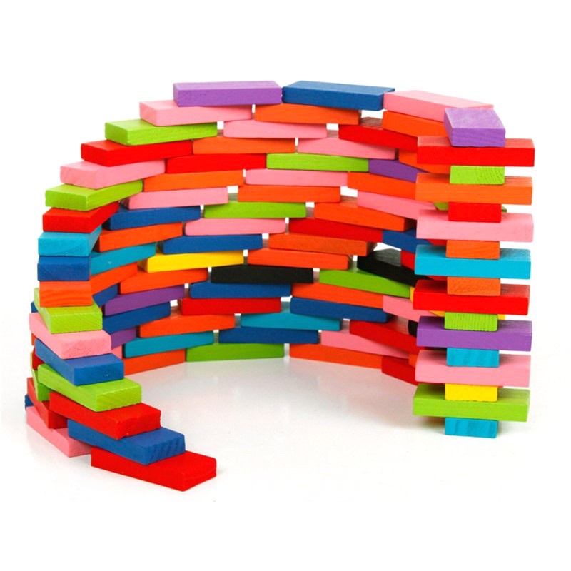 ROXPORT Balok Domino 120 PCS - ZMY-1 - Multi-Color