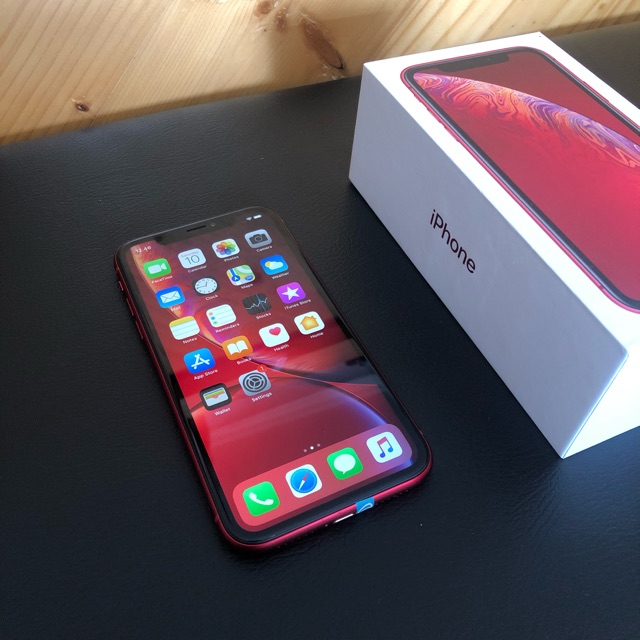 Iphone Xr 128 Red Edition Original Fullset Murah Bandung Shopee Indonesia