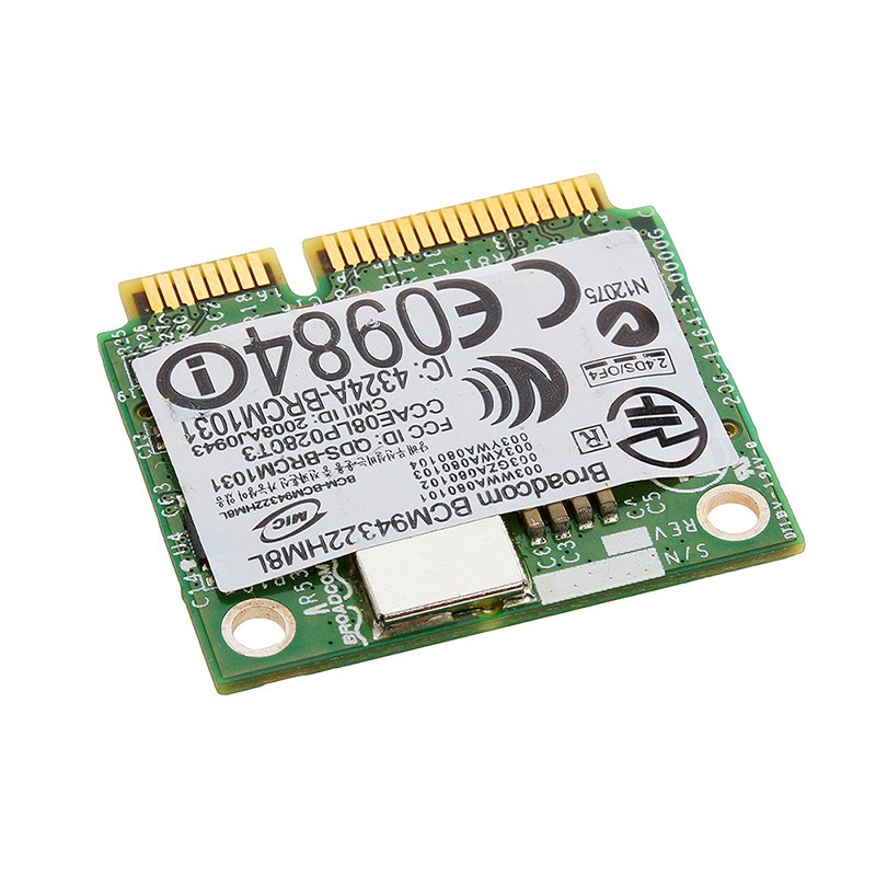 btsg Mini PCI-E BCM94322HM8L DW1510 Dual Band 300M Wireless Card For DELL E4200 E5500