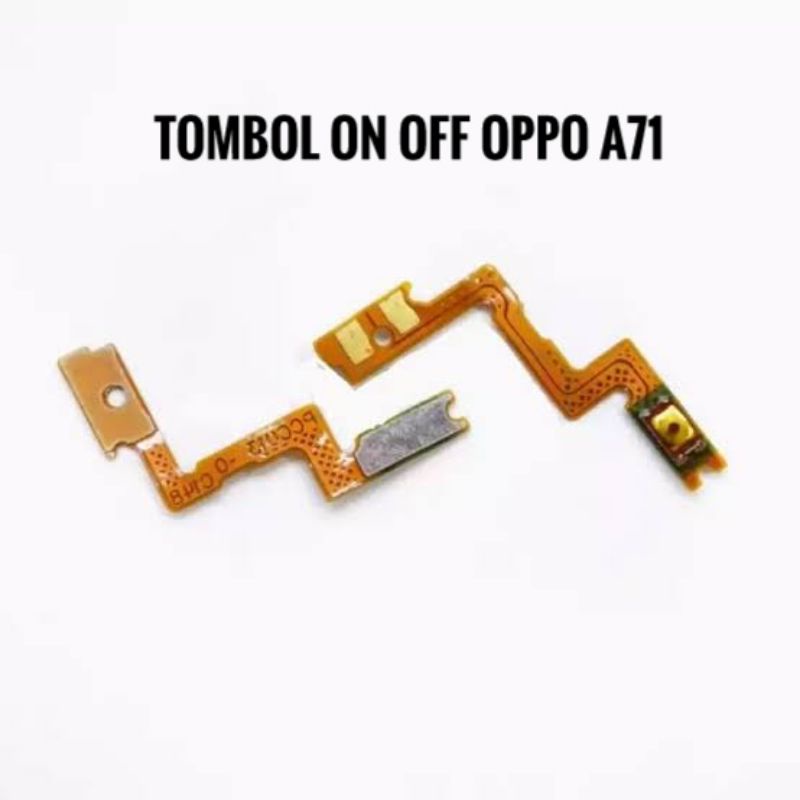 tombol on off oppo a71 / tombol power oppo a71 /flexibel on off oppo a71/2017