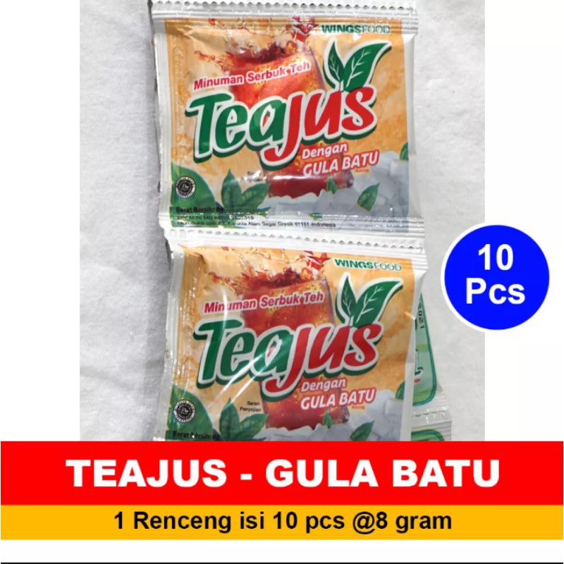

Tea Jus isi 6 renceng