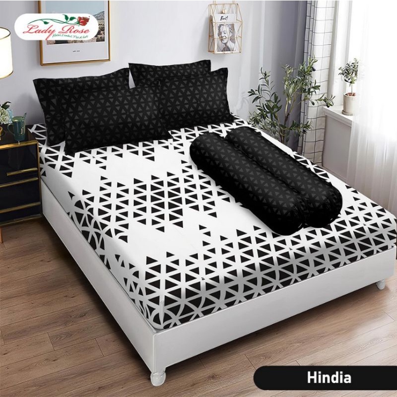 Lady Rose King Flat Sprei (180x200) Hindia