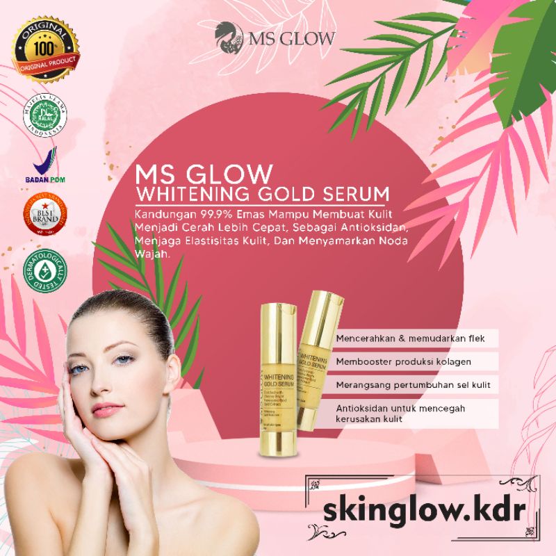 Ms Glow Whitening Gold Serum /Serum Gold