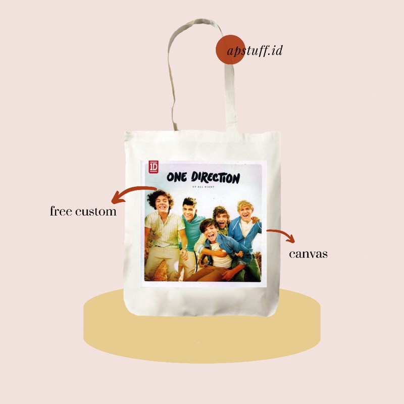 TOTEBAG CUSTOM ALBUM ONE DIRECTION